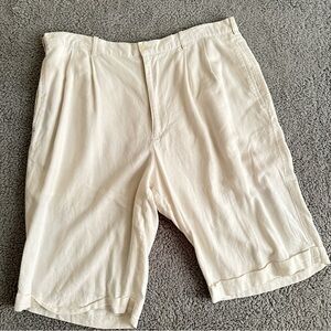 Trust Women’s Plus Casual Cropped Pants with Zipper & 4 Pockets - Linen Blend